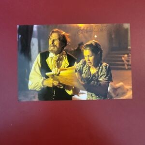 Sonia Curtis As Peasant Gil The Monster Squad Hand Signed 4x6 Autograph L